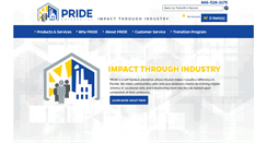 Desktop Screenshot of pride-enterprises.org